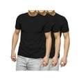 thumbnail image 1 of Ma Croix Mens Essentials Crew Neck Short Sleeve T-Shirts Lightweight Everyday Tee 3-Pack, 1 of 3