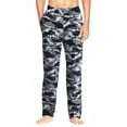 thumbnail image 1 of Ma Croix Mens Flag Camo Pattern Fuzzy Pajama Pants Fleece Brushed Sweatpants Sherpa Sleepwear, 1 of 8