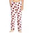 thumbnail image 1 of Ma Croix Mens Flag Camo Pattern Fuzzy Pajama Pants Fleece Brushed Sweatpants Sherpa Sleepwear, 1 of 8