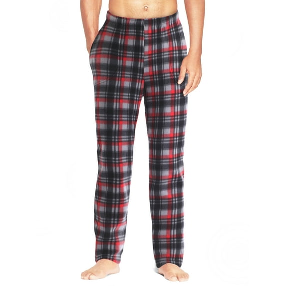 Ma Croix Mens Flannel Fuzzy Pajama Pants Fleece Brushed Sweatpants Sherpa Sleepwear