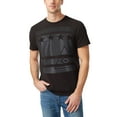 thumbnail image 1 of Ma Croix Mens Graphic Print All Seeing Eye Stars and Stripes Short Sleeve T Shirt, 1 of 6