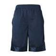 thumbnail image 1 of Ma Croix Mens Heavy Mesh Shorts with Zipper Pockets Basketball Elastic Gym Athletic Sportwear, 1 of 7