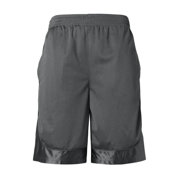 Ma Croix Mens Heavy Mesh Shorts with Zipper Pockets Basketball Elastic Gym Athletic Sportwear