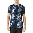 thumbnail image 1 of Ma Croix Mens Lightweight Hipster Round Hemline Snakeskin Print T Shirt, 1 of 6