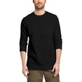 thumbnail image 1 of Ma Croix Mens Long Sleeve Hipster Urban Tee Hip Hop Casual Longline Side Zipper Crewneck T Shirt, 1 of 6