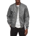 thumbnail image 1 of Ma Croix Mens MA-1 Premium Bomber Jacket Flight Jacket Outerwear, 1 of 8