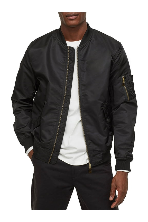 Mens MA-1 Premium Bomber Jacket Flight Jacket Outerwear