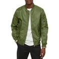 thumbnail image 1 of Ma Croix Mens MA-1 Premium Bomber Jacket Flight Jacket Outerwear, 1 of 8