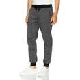 thumbnail image 1 of Ma Croix Mens Marled Jogger Pants Basic Brushed Fleece Solid Sweatpants, 1 of 2