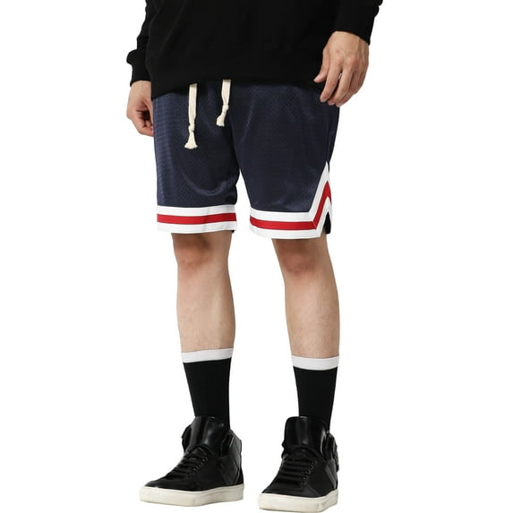 Ma Croix Mens Mesh Shorts Classic Fit Active Urban Hip Hop Shorts with Pockets Baseketball Sports Acticewear