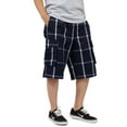 thumbnail image 1 of Ma Croix Mens PLAID SHORTS Cargo Pants Casual Comfort Fit S-5XL, 1 of 3