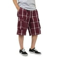 thumbnail image 1 of Ma Croix Mens PLAID SHORTS Cargo Pants Casual Comfort Fit S-5XL, 1 of 4
