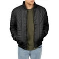 thumbnail image 1 of Ma Croix Mens Padded Jackets Bomber Quilted Puffer Padding, 1 of 4
