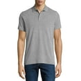 thumbnail image 1 of Ma Croix Mens Pique Polo Shirt Regular Fit Short Sleeve Plain Cotton Tee, 1 of 4