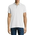 thumbnail image 1 of Ma Croix Mens Pique Polo Shirt Regular Fit Short Sleeve Plain Cotton Tee, 1 of 4