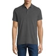 thumbnail image 1 of Ma Croix Mens Pique Polo Shirt Regular Fit Short Sleeve Plain Cotton Tee, 1 of 4