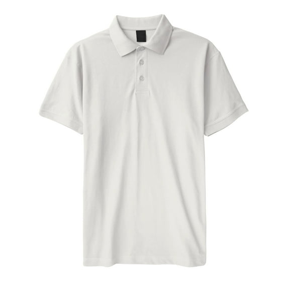 Ma Croix Mens Pique Polo Shirts Regular Fit Short Sleeve Plain Cotton Tee