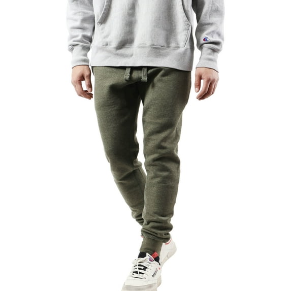 Ma Croix Mens Premium Fleece Joggers Slim Fit Casual Elastic Gym Sweatpants