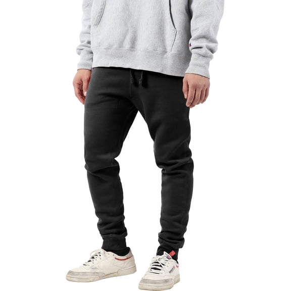 Ma Croix Mens Premium Fleece Joggers Slim Fit Casual Elastic Gym Sweatpants