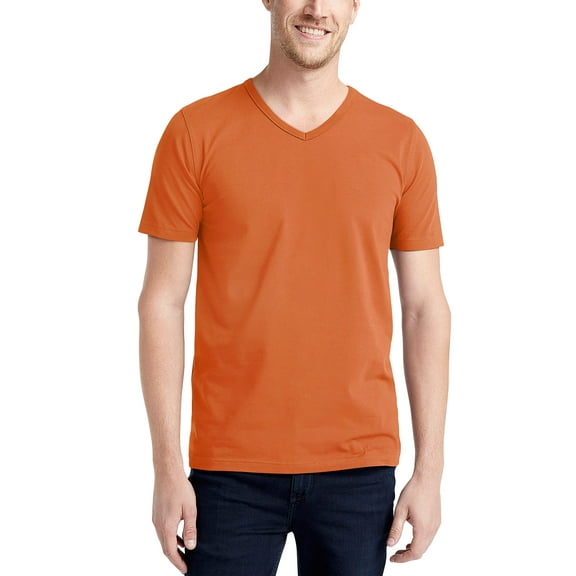 Ma Croix Mens Premium Heavyweight V-Neck T-Shirts Essential Casual, Up to 5XL