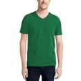 thumbnail image 1 of Ma Croix Mens Premium Heavyweight V-Neck T-Shirts Essential Casual, Up to 5XL, 1 of 6