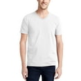thumbnail image 1 of Ma Croix Mens Premium Heavyweight V-Neck T-Shirts Essential Casual, Up to 5XL, 1 of 6