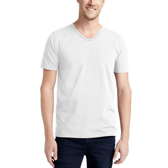 Ma Croix Mens Premium Heavyweight V-Neck T-Shirts Essential Casual, Up to 5XL