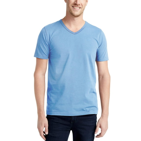 Ma Croix Mens Premium Heavyweight V-Neck T-Shirts Essential Casual, Up to 5XL
