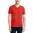 thumbnail image 1 of Ma Croix Mens Premium Heavyweight V-Neck T-Shirts Essential Casual, Up to 5XL, 1 of 6