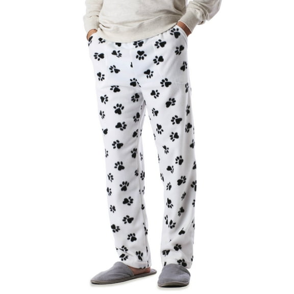 Ma Croix Mens Premium Pajama Pants Animal Knit Fleece Lounge PJ Bottom with Pockets