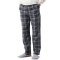 thumbnail image 1 of Ma Croix Mens Premium Plaid Pajama Pants Knit Fleece Lounge PJ Bottom with Pockets, 1 of 6