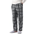 thumbnail image 1 of Ma Croix Mens Premium Plaid Pajama Pants Knit Fleece Lounge PJ Bottom with Pockets, 1 of 6