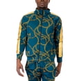 thumbnail image 1 of Ma Croix Mens Premium Stretch Gold Chain Track Jacket, 1 of 7