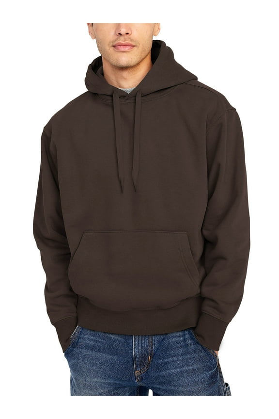 Mens Pullover Hoodie Heavy Blend Fleece Casual Long Sleeve Sweatshirt XS-5XL