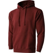 Mens Pullover Hoodie Heavy Blend Fleece Casual Long Sleeve Sweatshirt XS-5XL