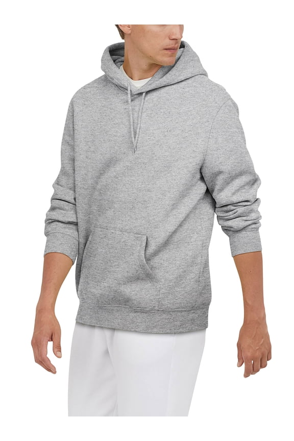 Mens Pullover Hoodie Ultra Soft Fleece Lined Cotton Hooded Sweatshirt With Lycra Ribbing For Performance