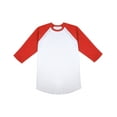 thumbnail image 1 of Ma Croix Mens Raglan Baseball Jersey 3/4 Sleeve Shirt Team Uniform, 1 of 2