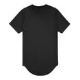 thumbnail image 1 of Ma Croix Mens Short Sleeve Raglan T Shirt Longline Extended Tee, 1 of 5