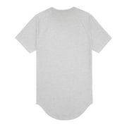 Ma Croix Mens Short Sleeve Raglan T Shirt Longline Extended Tee