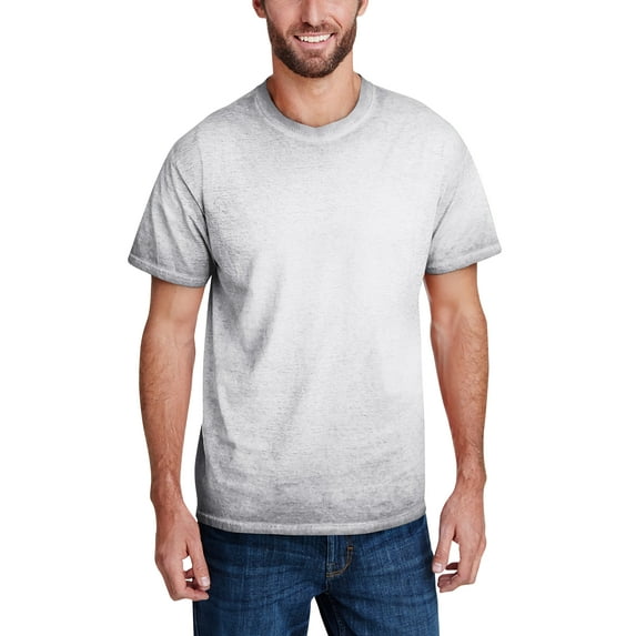 Ma Croix Mens Short Sleeve Vintage Crewneck Tee Soft Faded Oil Washed T Shirt