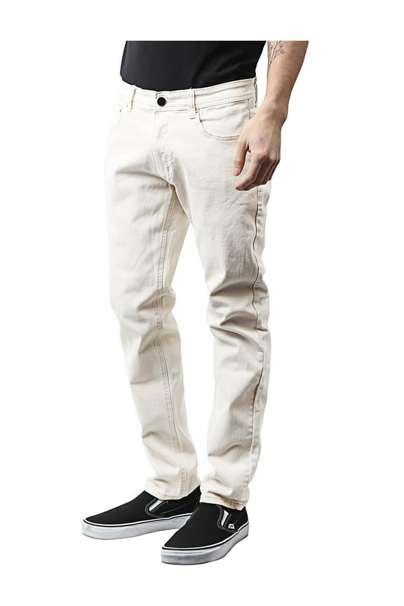 Mens Skinny Jeans Stretch Skinny Fit Slim Denim Pants