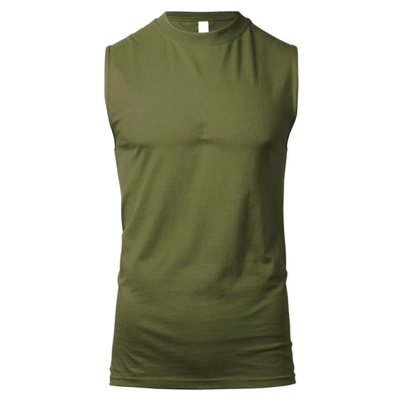Ma Croix Mens Sleeveless Lightweight Muscle Tank Top For Gym Daily Look Home Training
