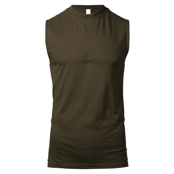 Ma Croix Mens Sleeveless Lightweight Muscle Tank Top For Gym Daily Look Home Training