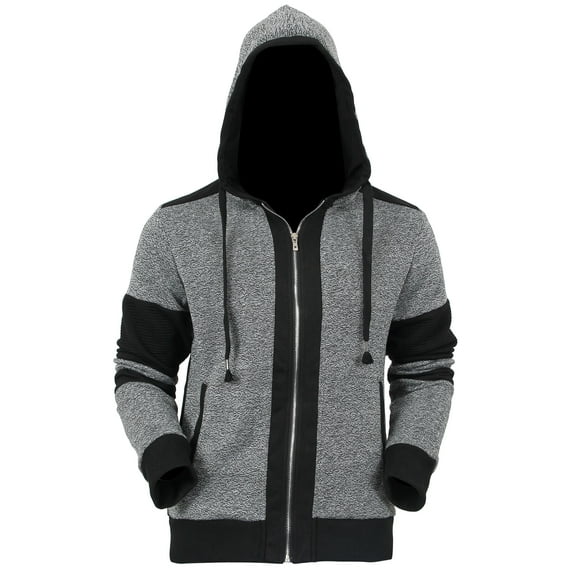 Ma Croix Mens Slim Fit Jacket Pullover Multi Design Sweater Sweatshirt Hoodies