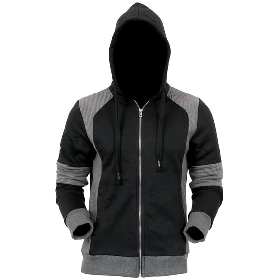 Ma Croix Mens Slim Fit Jacket Pullover Multi Design Sweater Sweatshirt Hoodies
