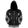thumbnail image 1 of Ma Croix Mens Slim Fit Jacket Pullover Multi Design Sweater Sweatshirt Hoodies, 1 of 4