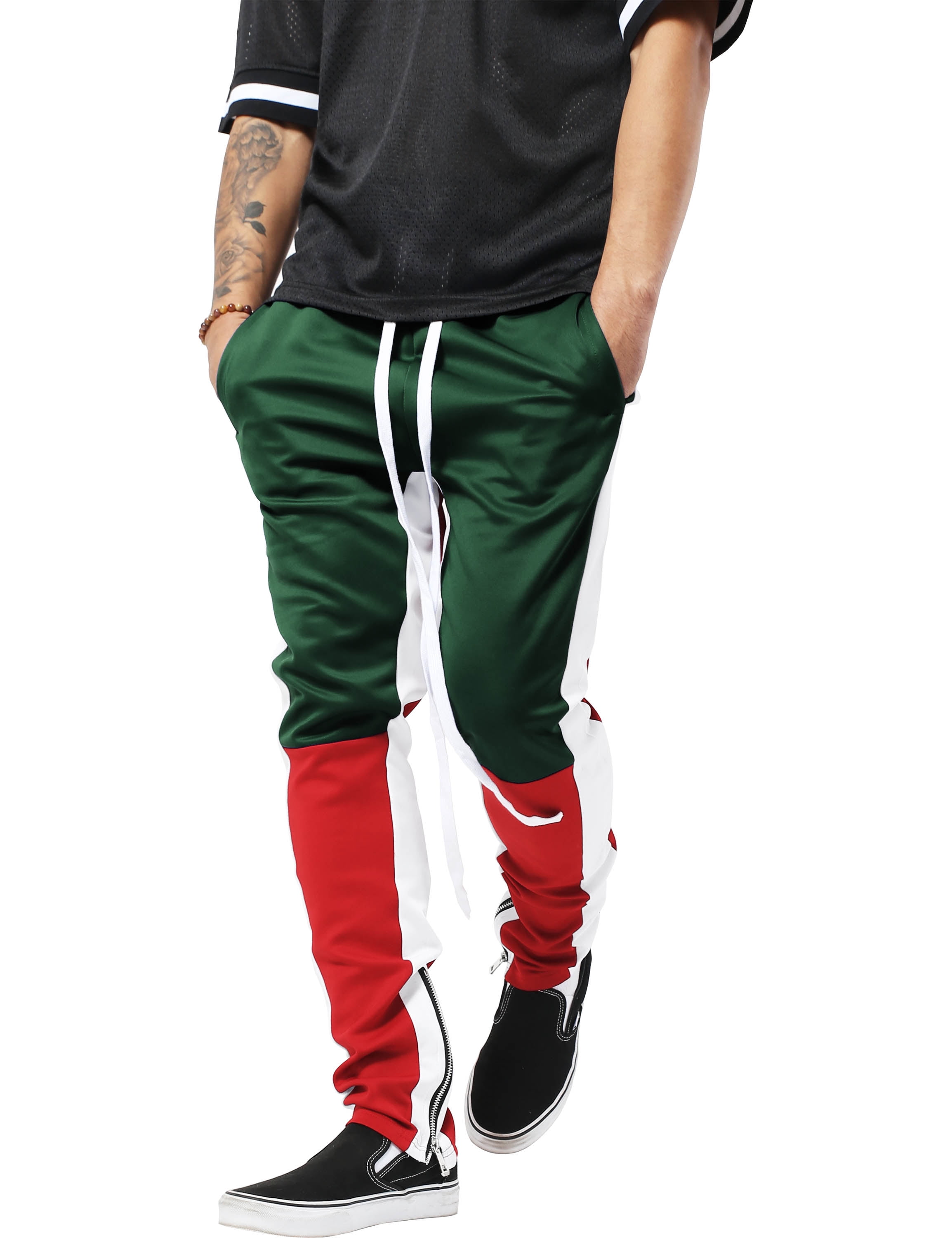 three stripe track pants