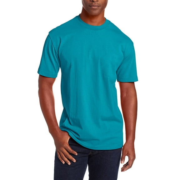 Ma Croix Mens Super Max Heavyweight T Shirts Crew Neck Solid Plain Cotton Tee S-5XL Big and Tall