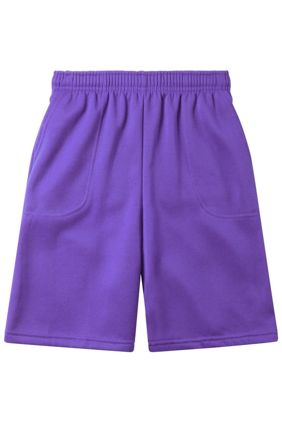 Mens Sweat Shorts Brushed Fleece Lightweight Shorts with Pockets