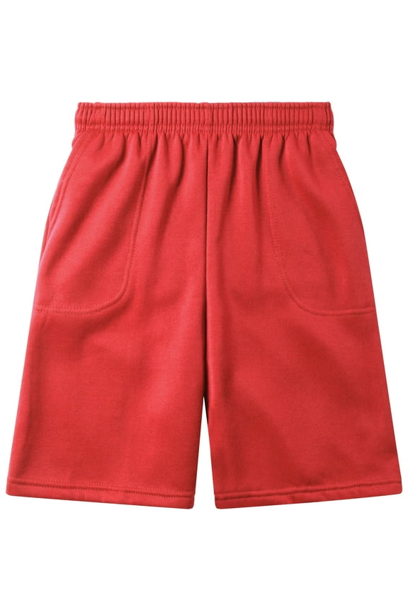 Mens Sweat Shorts Brushed Fleece Lightweight Shorts with Pockets